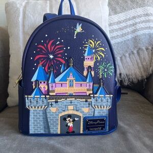 Disneyland Castle Loungefly Backpack